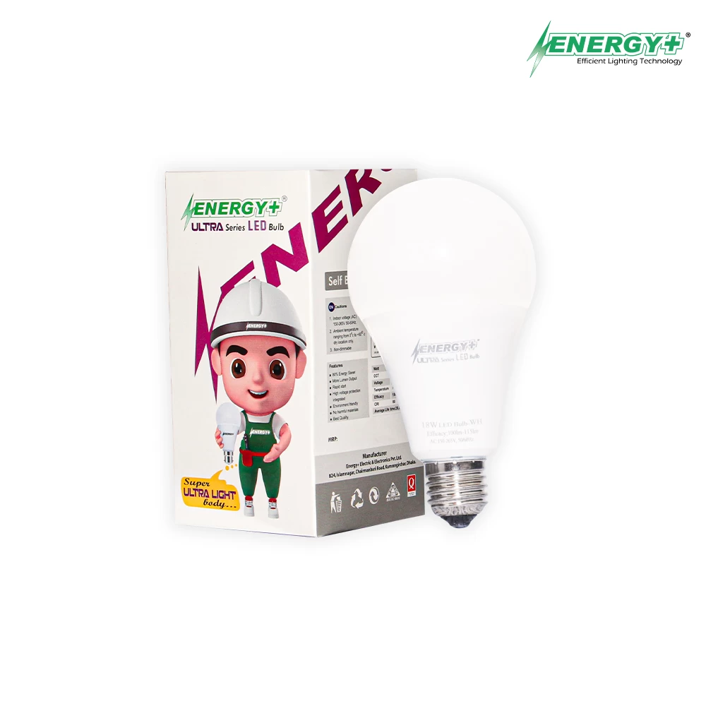 18W E27 LED Bulb WH/WW/GR/RD/BL