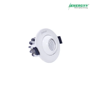 3W Concealed Spot Light Round BK/WH Body WH