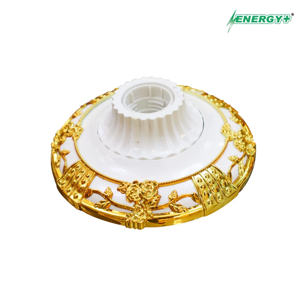 CBE Queen Lamp Holder GL+WH