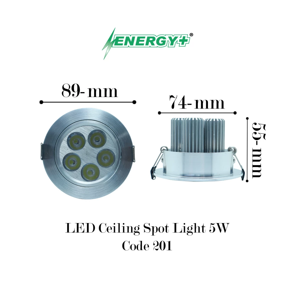 LED Ceiling Spot Light 5W Round