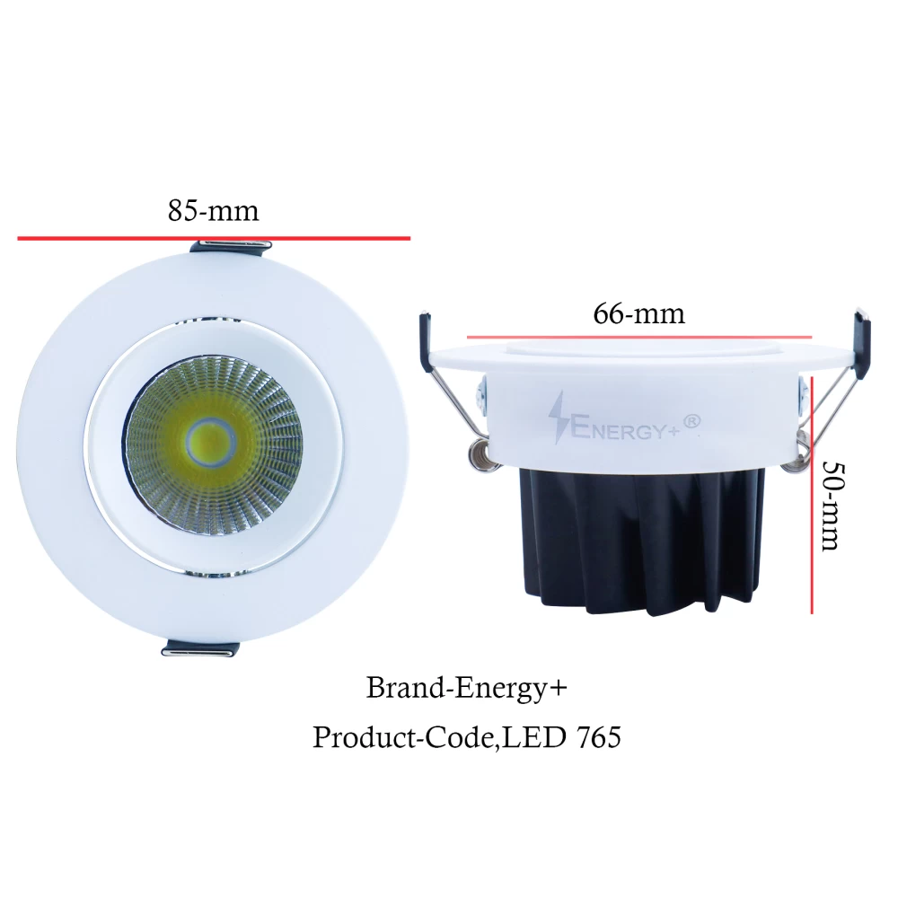 LED Spot 7W RD WH/WR